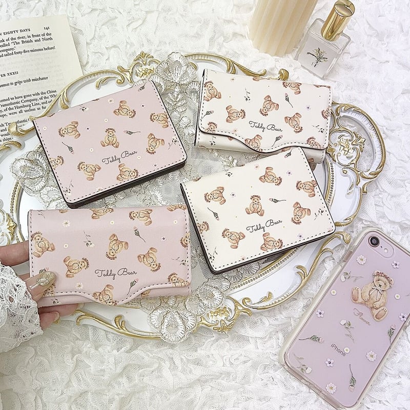 即納【ネーム入り】Driedflower Bear キーケース♡ | MiLRY Couture