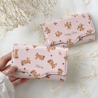 即納【ネーム入り】Ribbon Fruit Bear キーケース♡