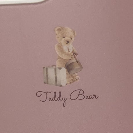 【ネーム入り】Travel  Bear♡【強化ガラスケース】K32