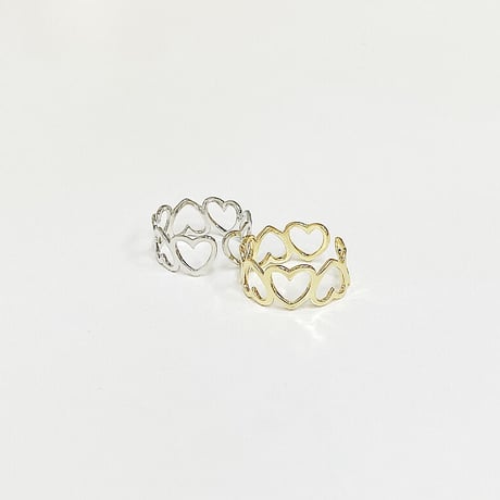 【プチプラ♡】Heart Full Ring♡【アクセサリー】A21