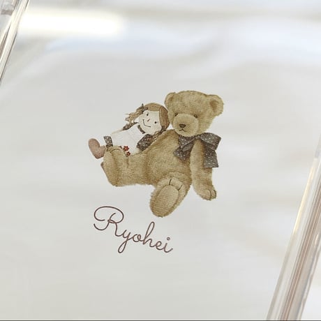 【ネーム入り】CountryDoll&Bear♡【耐衝撃クリアケース】B33