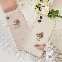 【ネーム入り】CountryDoll&Bear♡【耐衝撃クリアケース】B33