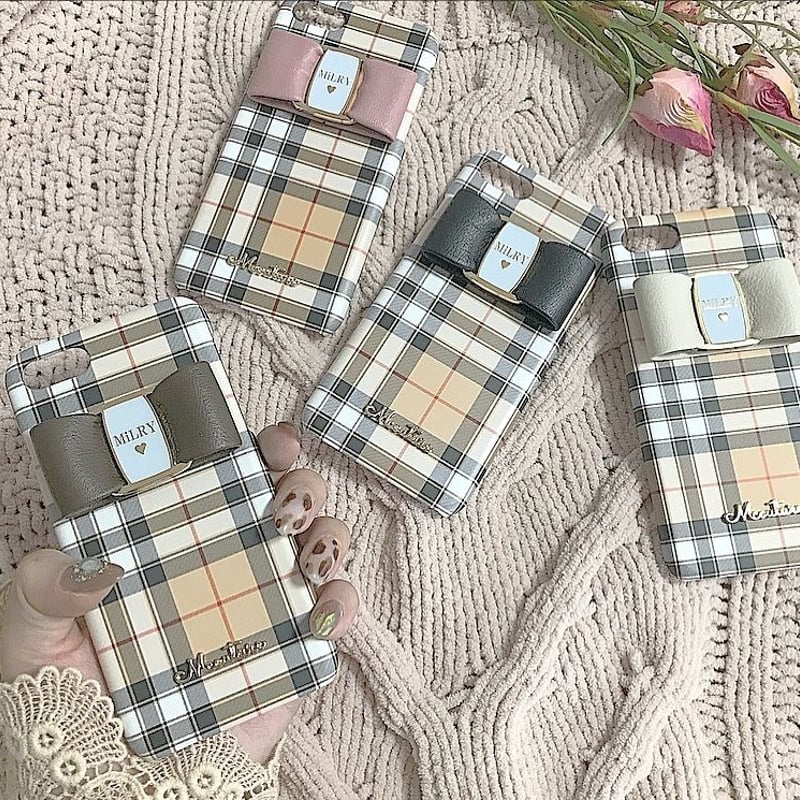 キティ　タイニーチャム　タータンチェック　バッグ　リボン　タオル　ケース 944d5c4cafc7242a94700273a58884