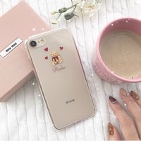 【ネーム入り】Petit Bear♡プチベア【クリアハードケース】H09