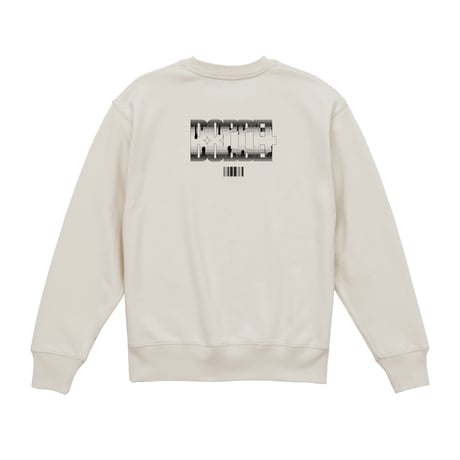 Flip side sweatshirt【Stone】