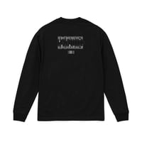 Flip side LS T-Shirt 【Black】