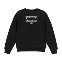 Flip side sweatshirt【Black】