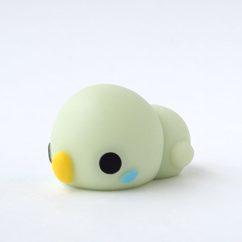 もにまるず 黄色い インコ moni moni ANIMALS スクイーズ もにまるず 黄色い インコ moni moni ANIMALS スクイーズ ブルー