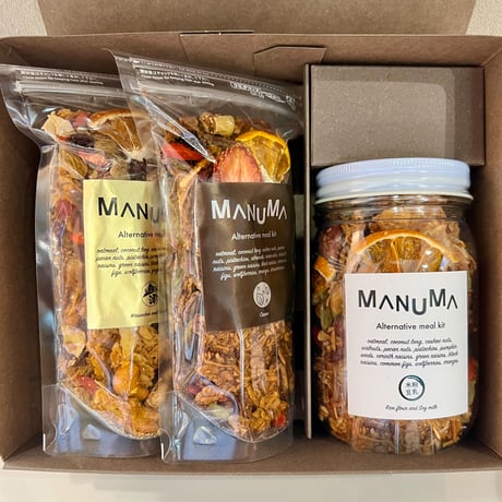 GRANO-NUTS GIFT SET(190g×100g2種)