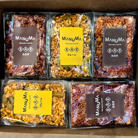 MANUMA BAR GIFT SET【プレーン×カカオ】