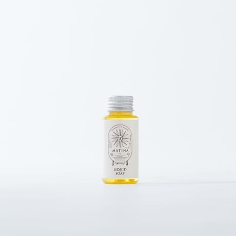 肌に優しい液体石けんトラベルボトル　50ml