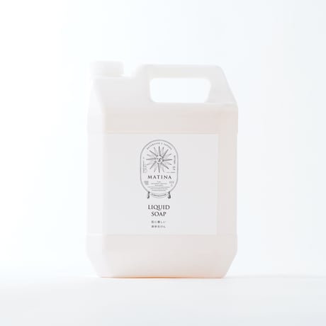 肌に優しい液体石けん (リキッド)　大容量ボトル 4000ml