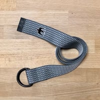 ダブルリング ドット ベルト つばめ刺繍 38mm  [ユニセックス]