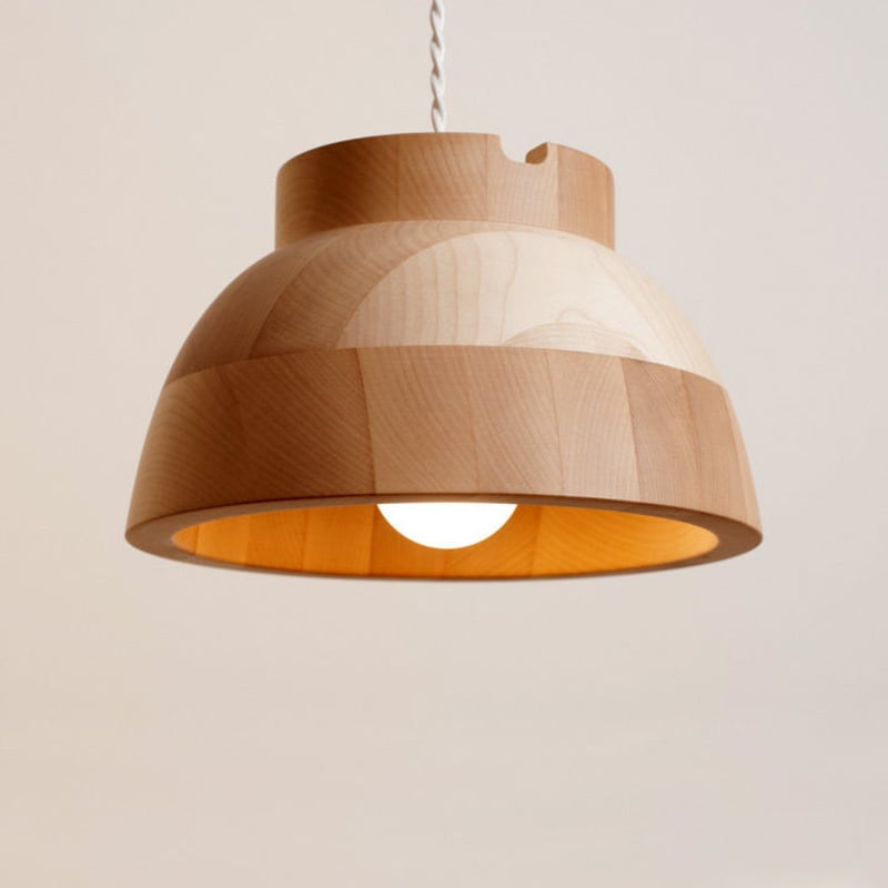 木のぬくもりを感じる ランプシェード | iroha style