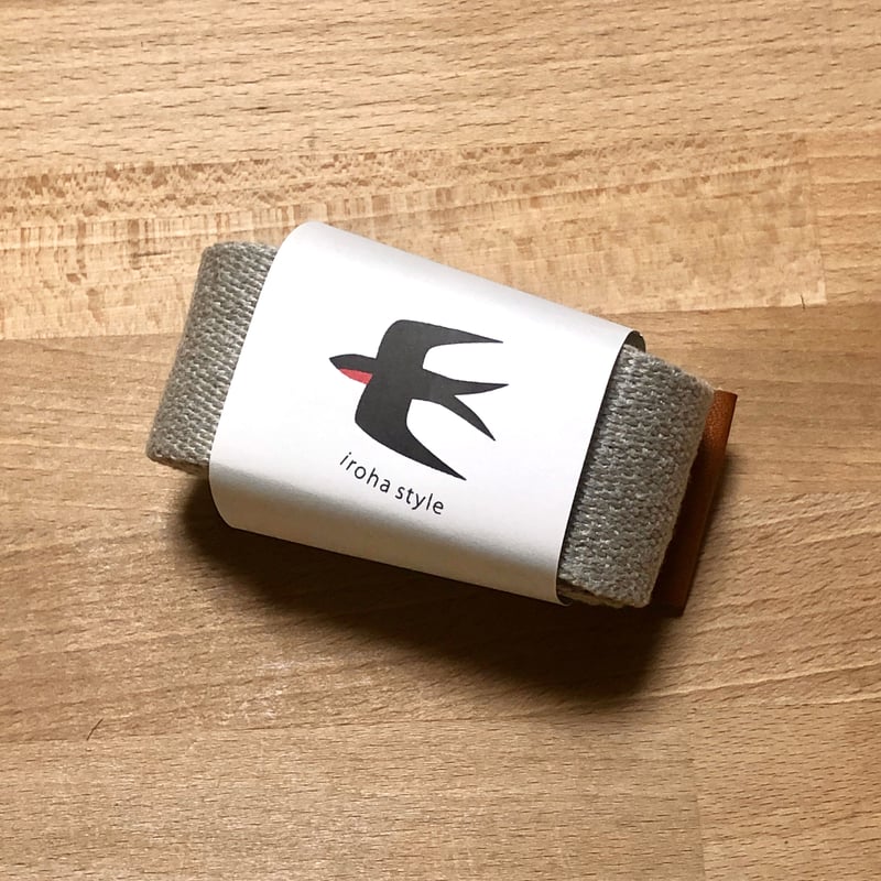 m6465【サンプル品(入手困難) カールヘルム】美品 刺繍ベスト ユニセックス ダブルリング 麻ベルト つばめ刺繍 38mm [ユニセックス] | iroha