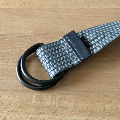 ダブルリング ドット ベルト つばめ刺繍 38mm  [ユニセックス]