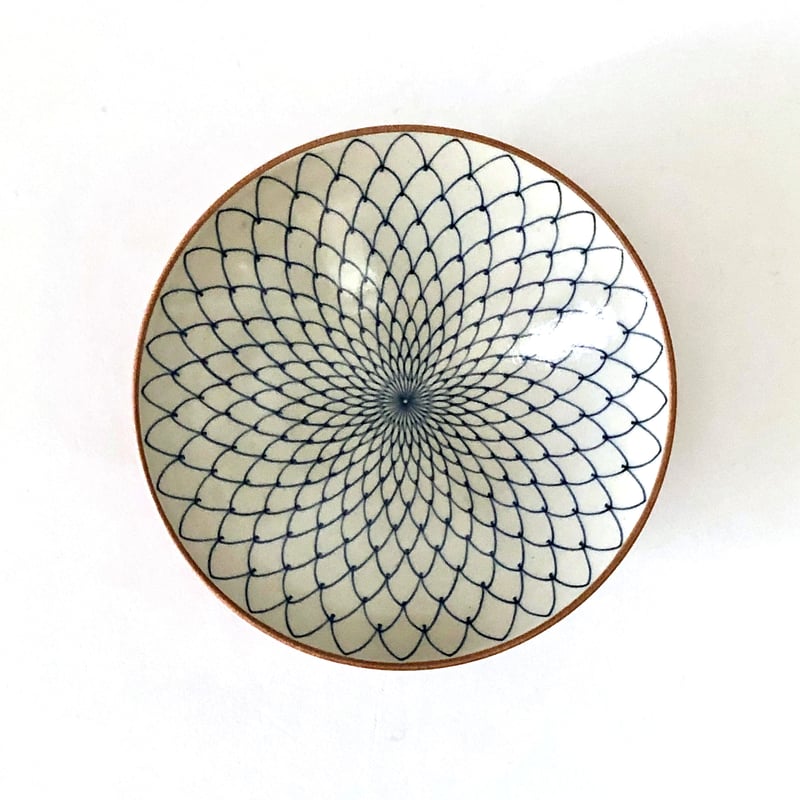 めし碗 平茶碗 大 木箱入り / 籠山陶房 内海大介 | iroha style