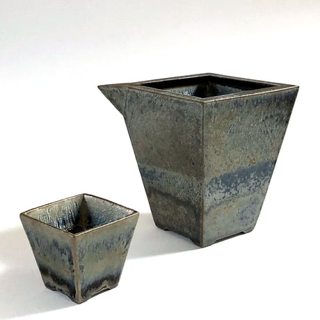 銀化天目 角片口 ２ / 山下秀樹