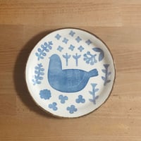 とり ５寸皿 / かとうようこ