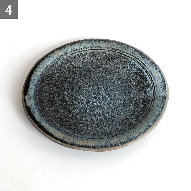 銀化天目 5寸皿 / 山下秀樹 | iroha style