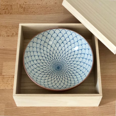 丼  木箱入り / 籠山陶房 内海大介