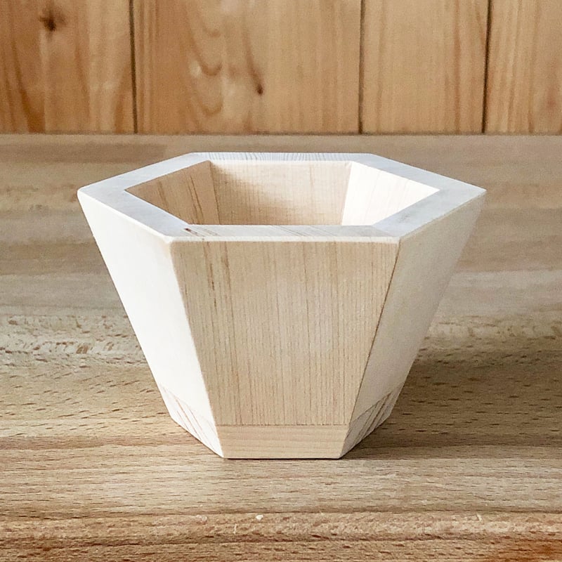 ヒノキの六角枡 金魚 A 六角升之助 | iroha style