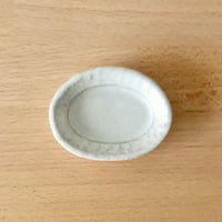 豆皿 楕円 / 河上奈未