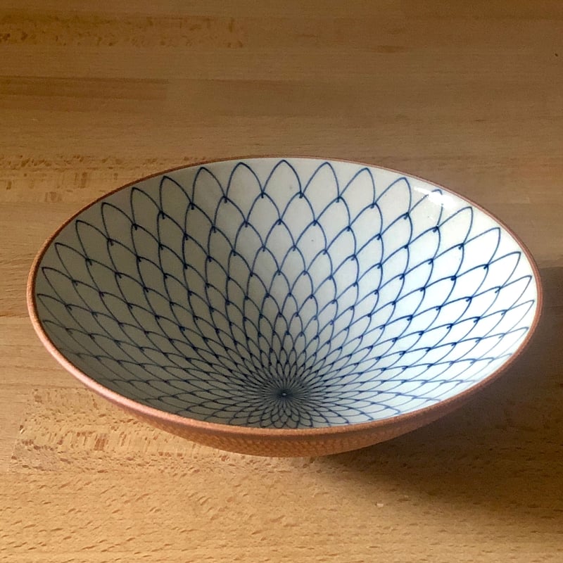 めし碗 平茶碗 大 木箱入り / 籠山陶房 内海大介 | iroha style