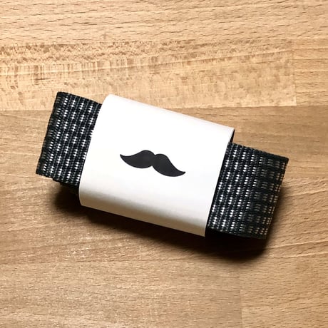 ダブルリング ドット ベルト つばめ刺繍 38mm  [ユニセックス]