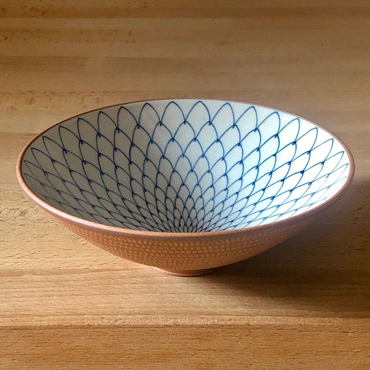 めし碗 平茶碗 大 木箱入り / 籠山陶房 内海大介 | iroha style