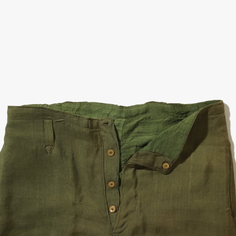 日本軍　セットアップ 陸軍防暑衣 上下セット 実物襟章付 ミリタリーショップ 革ジャン 中田商店