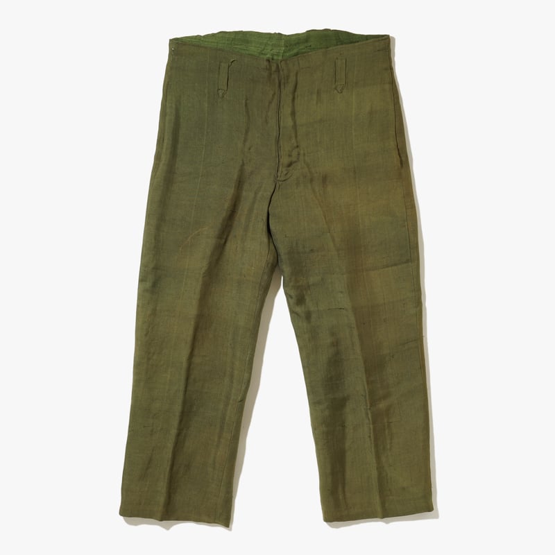 日本軍　セットアップ 陸軍防暑衣 上下セット 実物襟章付 ミリタリーショップ 革ジャン 中田商店