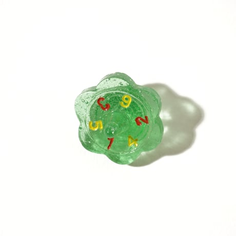 1940's Glass Dice Top 2
