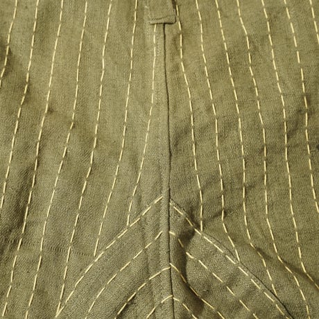 SASHIKO 1940's Japanese National Uniform Pants 1