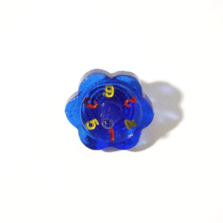 1940's Glass Dice Top 4