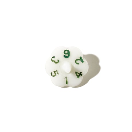 1940's Glass Dice Top 9