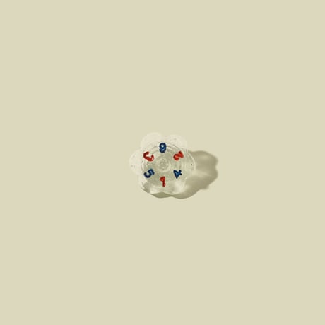 1940's Glass Dice Top 1