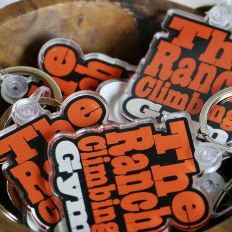 The Ranch Climbing Gym Original Keyring Logo