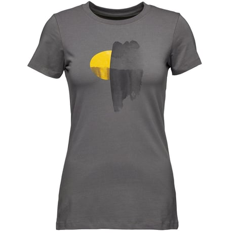 BLACK DIAMOND LUMINARY TEE - WOMEN'S Steel Grey