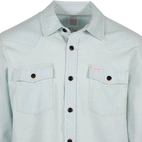 TOPO DESIGNS MOUNTAIN SHIRTS-Chambray
