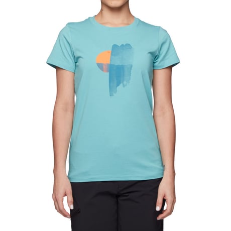 BLACK DIAMOND LUMINARY TEE  - WOMEN'S Coastal Blue