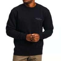 BLACK DIAMOND MINI STACKED CREWNECK Black