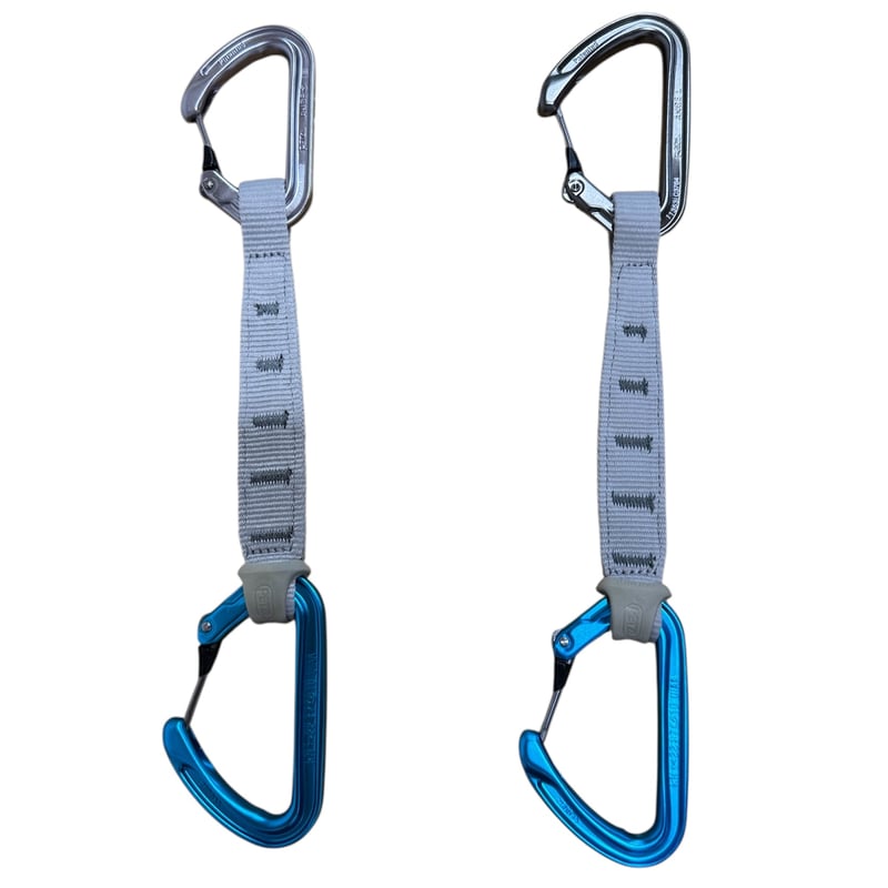 ペツル アンジュ フィネス 17cm L+L クイックドロー4本 新品未使用 ペツル アンジュ フィネス 17cm L+L クイックドロー4本 新品未使用