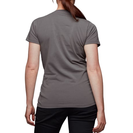 BLACK DIAMOND LUMINARY TEE - WOMEN'S Steel Grey
