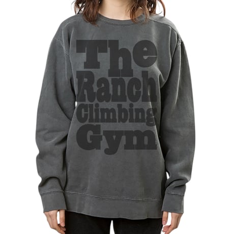 THE RANCH CLIMBING GYM SWEAT Pepper/Black