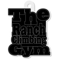 The Ranch Climbing Gym Original Keyring Black
