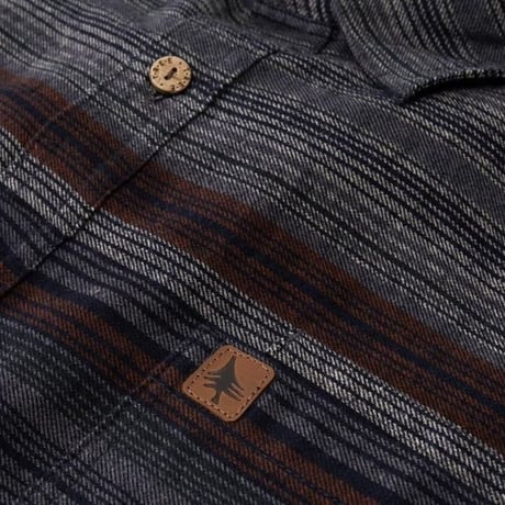 HIPPY TREE SANTIAGO FLANNEL Grey