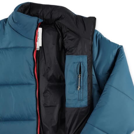 TOPO DESIGNS MOUNTAIN PUFFER JACKET Pond Blue