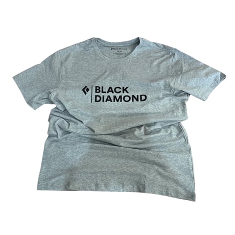 BLACK DIAMOND MINI STACKED TEE Nickel Heather