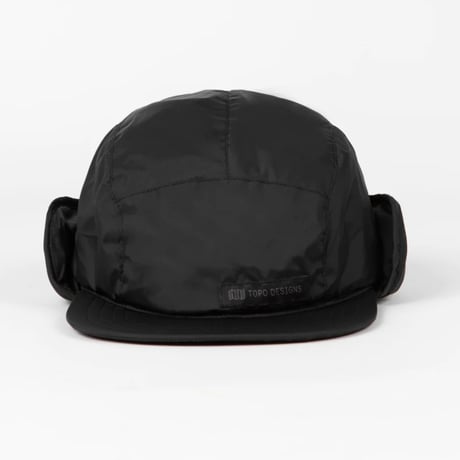 TOPO DESIGNS PUFFER CAP Black